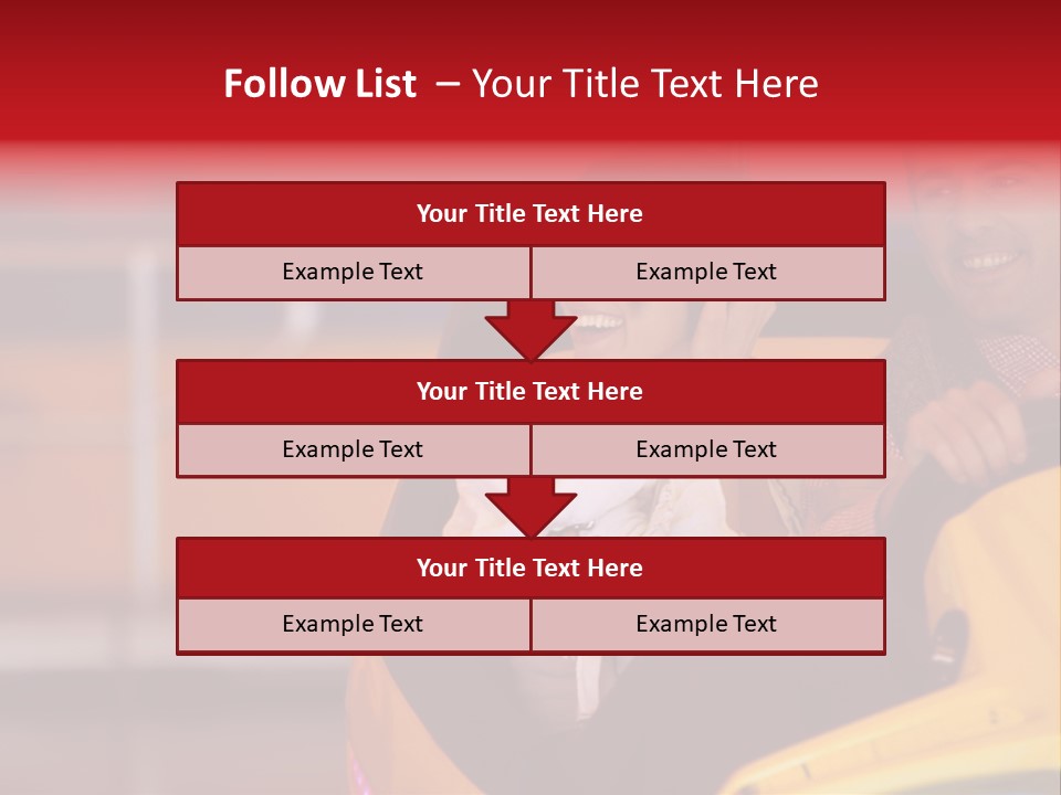 Event Outside Persons PowerPoint Template