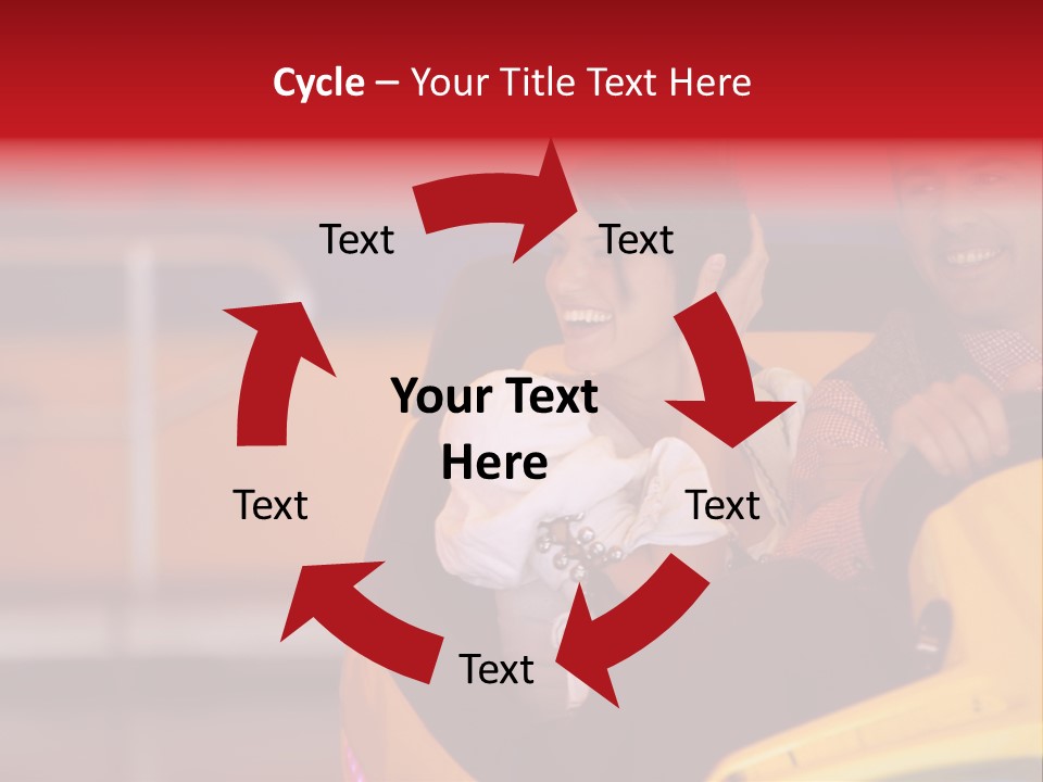 Event Outside Persons PowerPoint Template