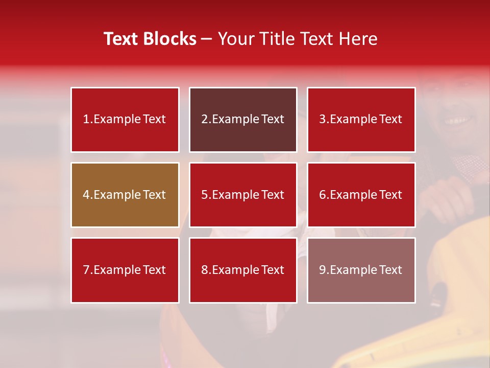 Event Outside Persons PowerPoint Template