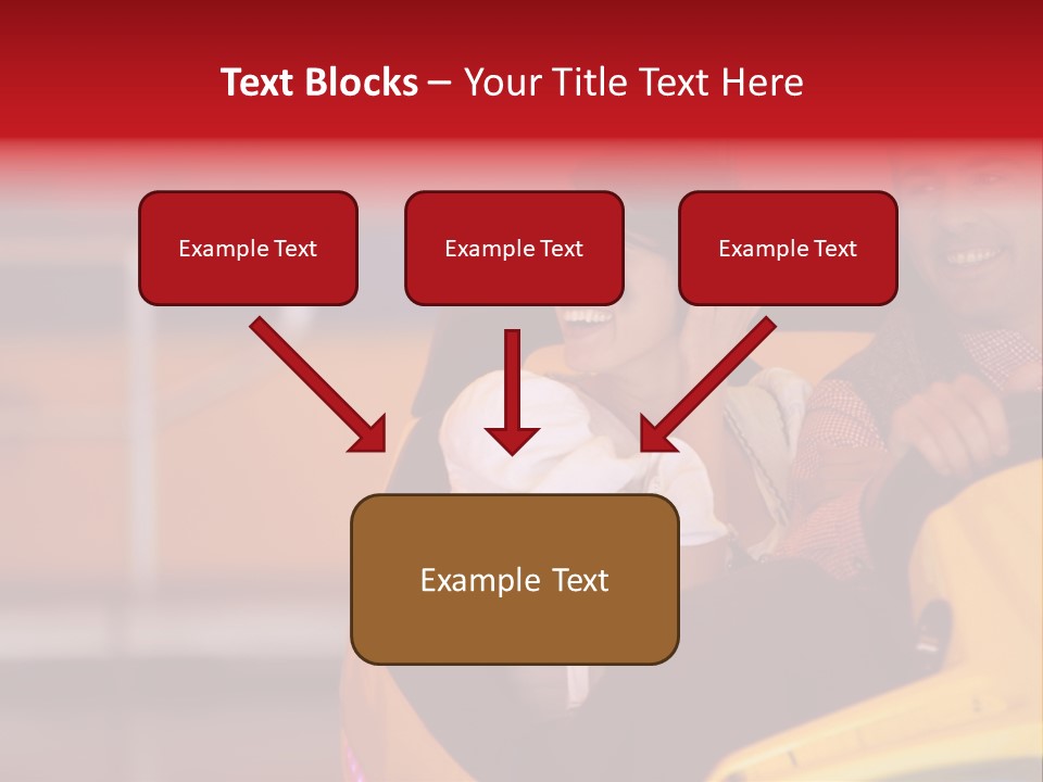 Event Outside Persons PowerPoint Template