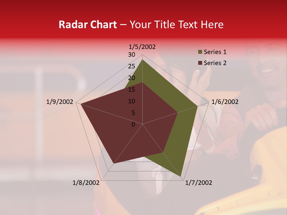 Event Outside Persons PowerPoint Template