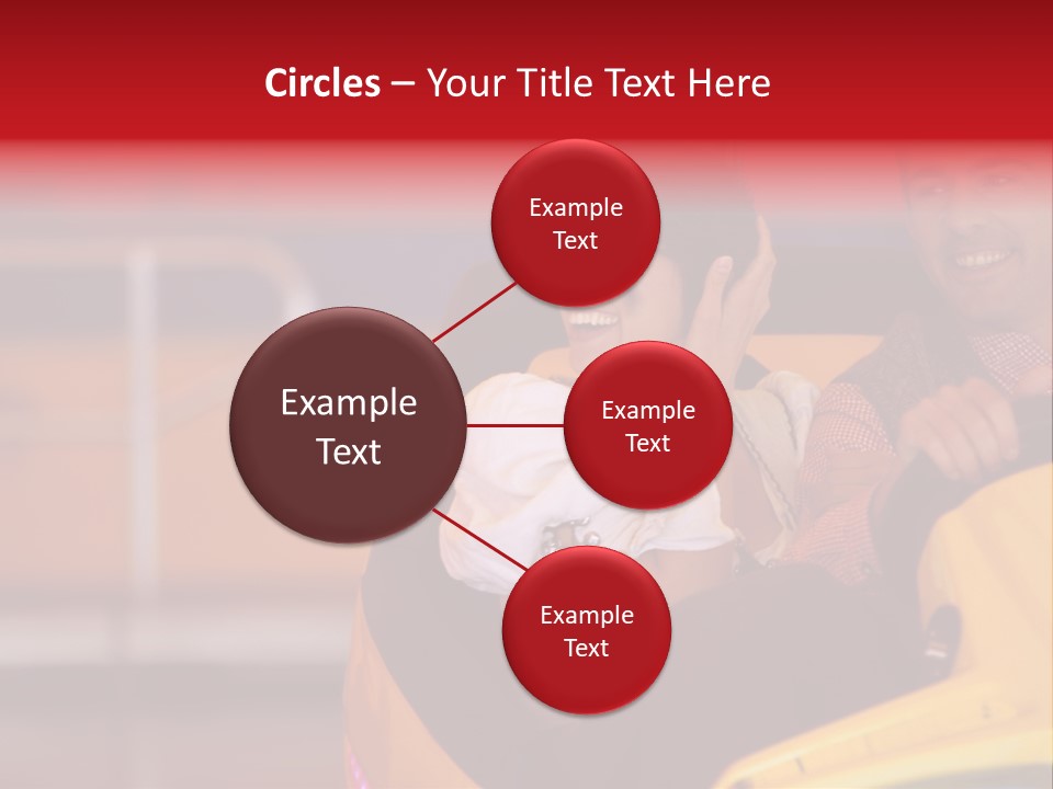 Event Outside Persons PowerPoint Template