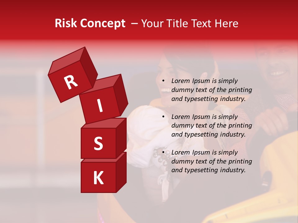 Event Outside Persons PowerPoint Template