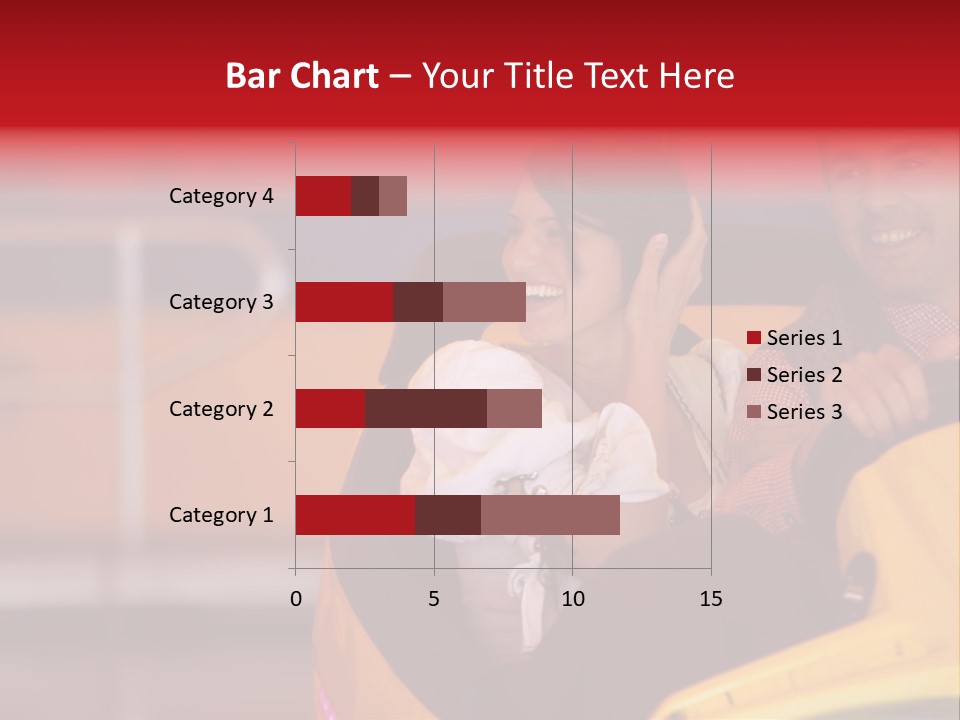 Event Outside Persons PowerPoint Template