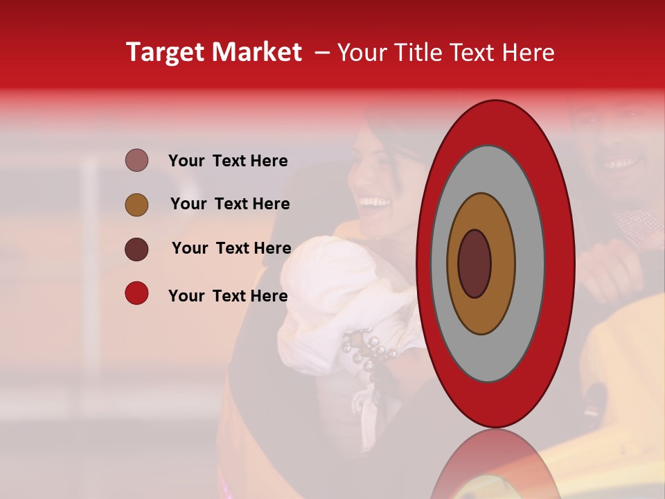 Event Outside Persons PowerPoint Template