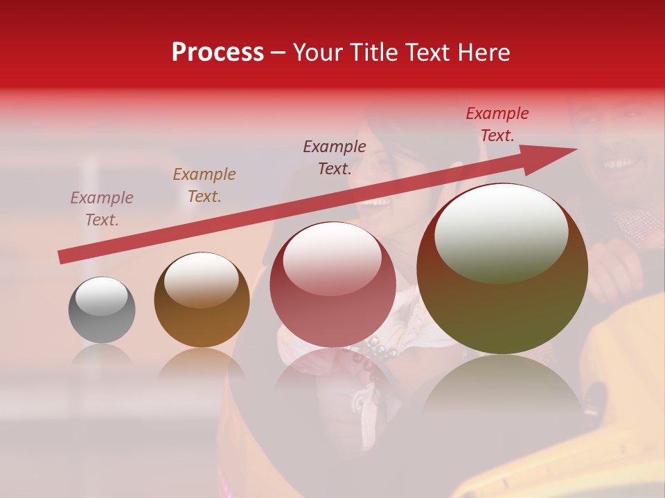 Event Outside Persons PowerPoint Template