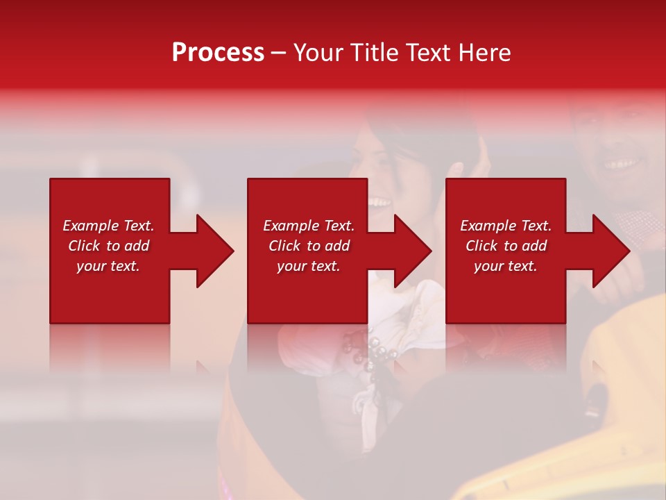 Event Outside Persons PowerPoint Template