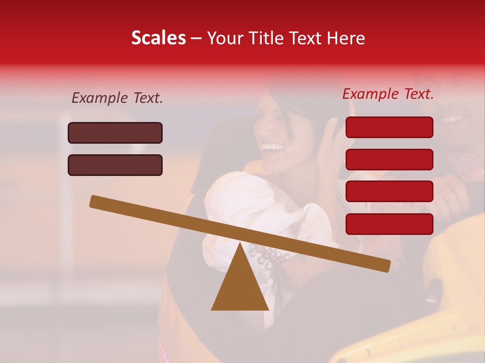 Event Outside Persons PowerPoint Template