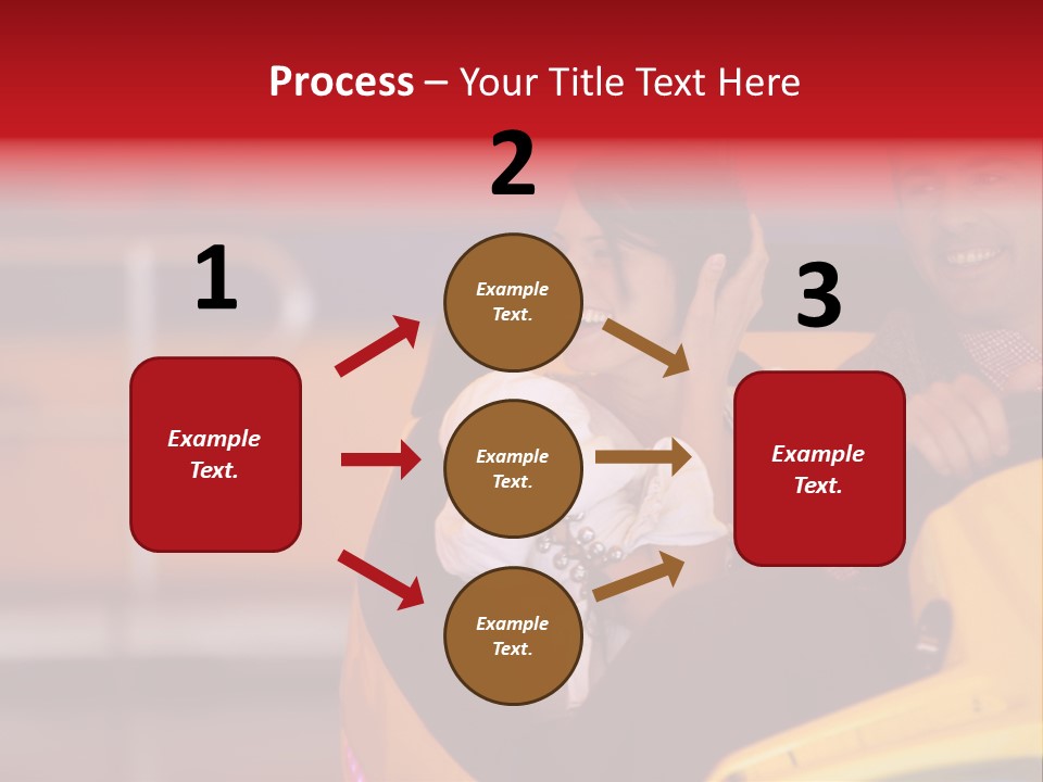 Event Outside Persons PowerPoint Template