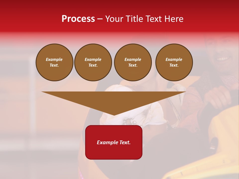 Event Outside Persons PowerPoint Template