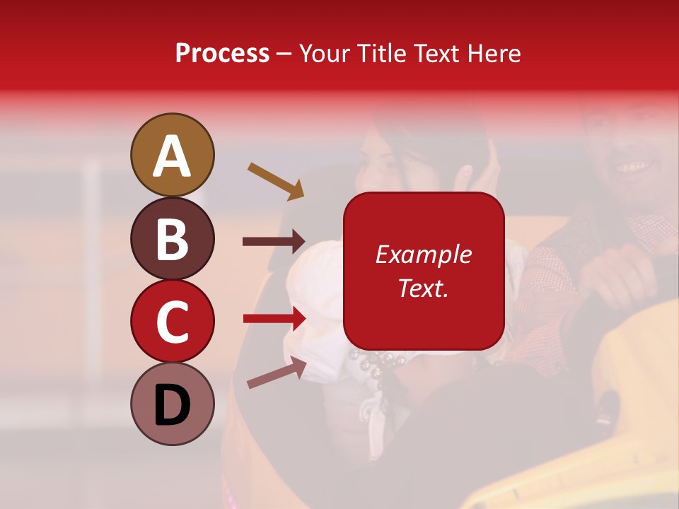 Event Outside Persons PowerPoint Template