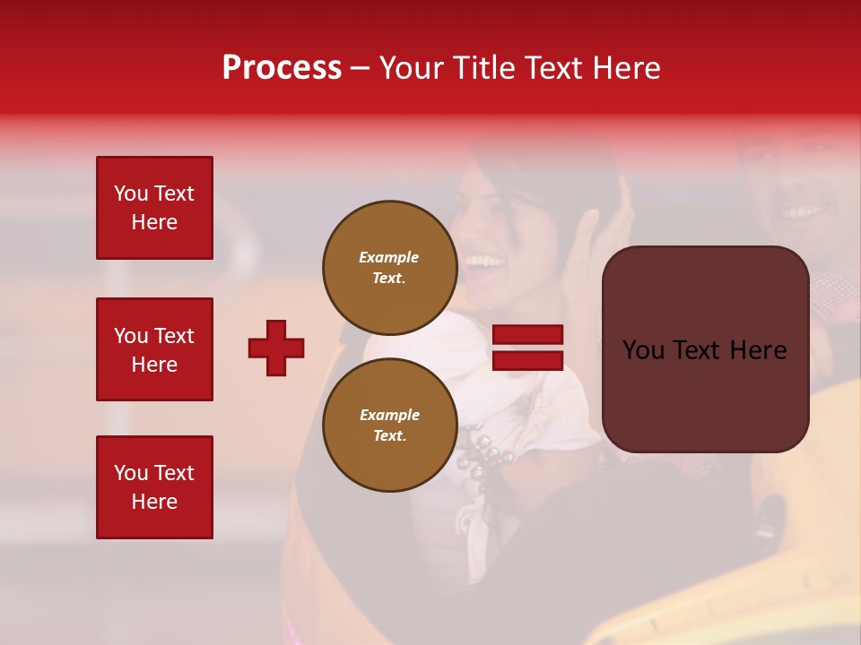 Event Outside Persons PowerPoint Template