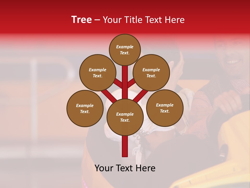 Event Outside Persons PowerPoint Template