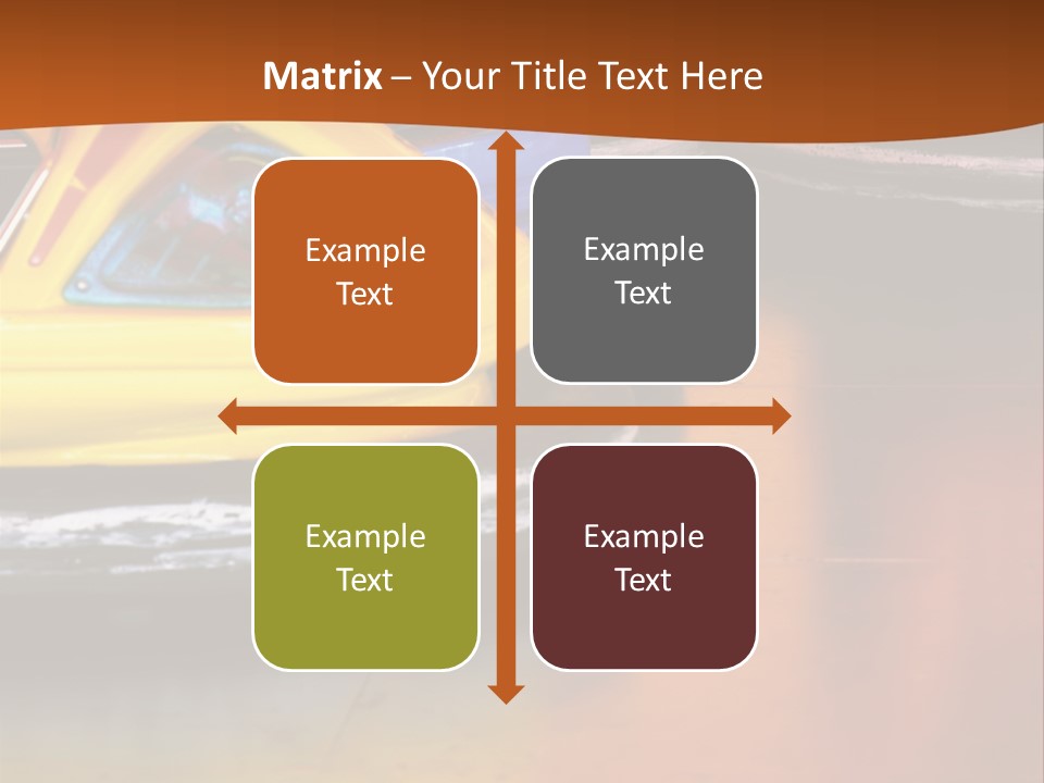 Outside Amusement Park Rides PowerPoint Template