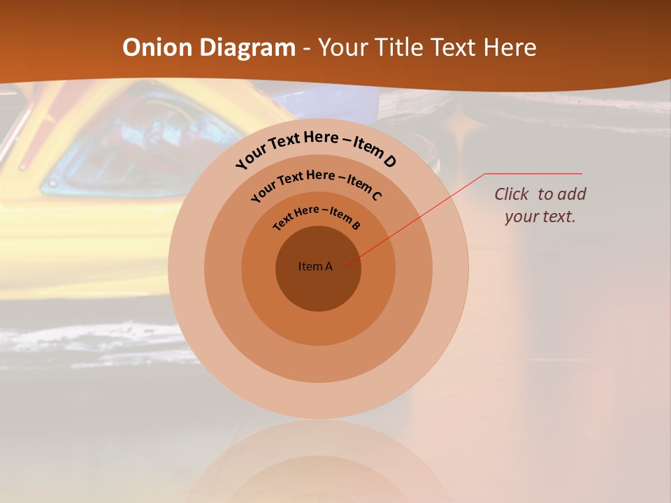 Outside Amusement Park Rides PowerPoint Template