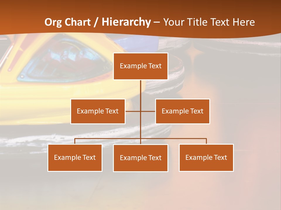 Outside Amusement Park Rides PowerPoint Template