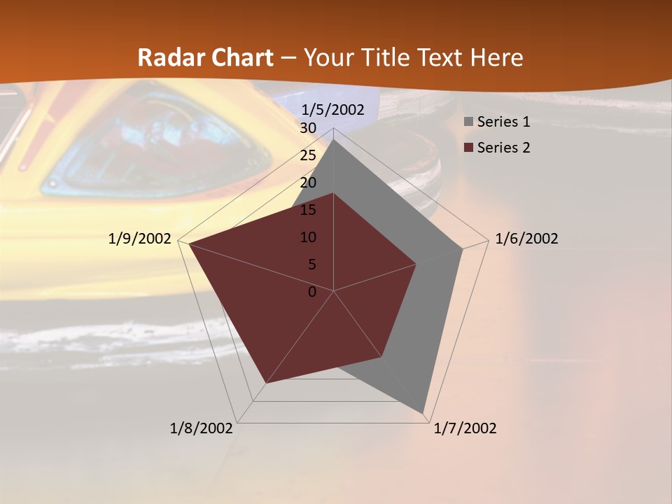 Outside Amusement Park Rides PowerPoint Template