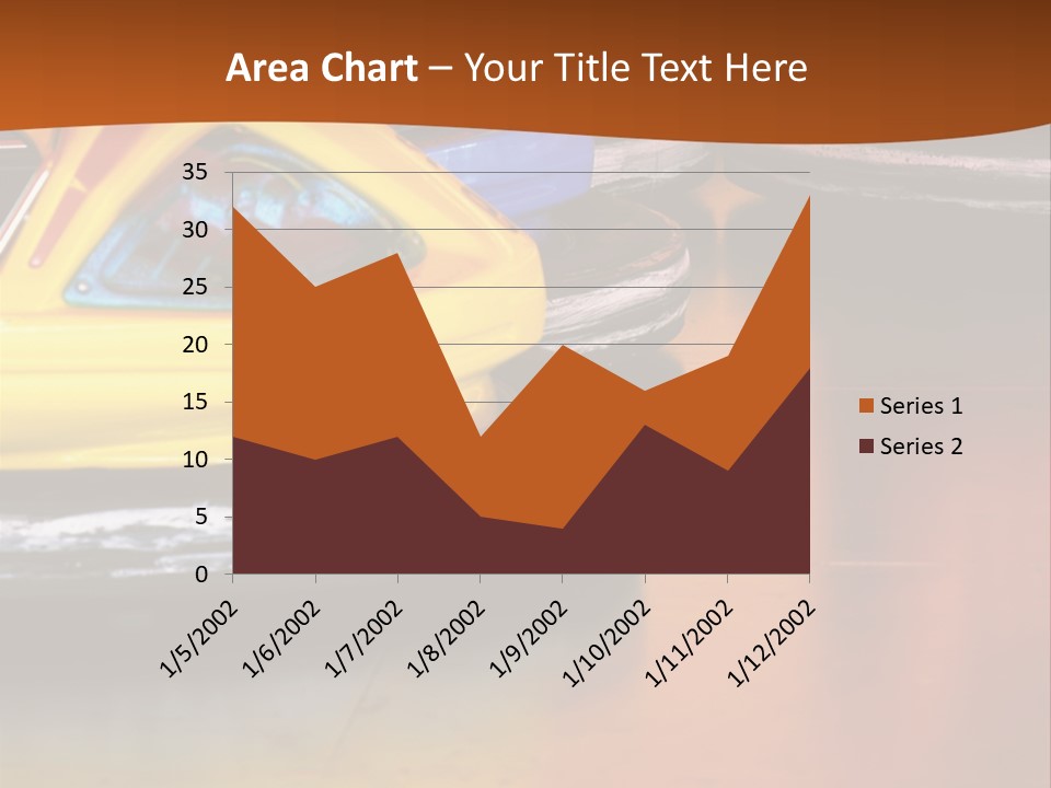 Outside Amusement Park Rides PowerPoint Template