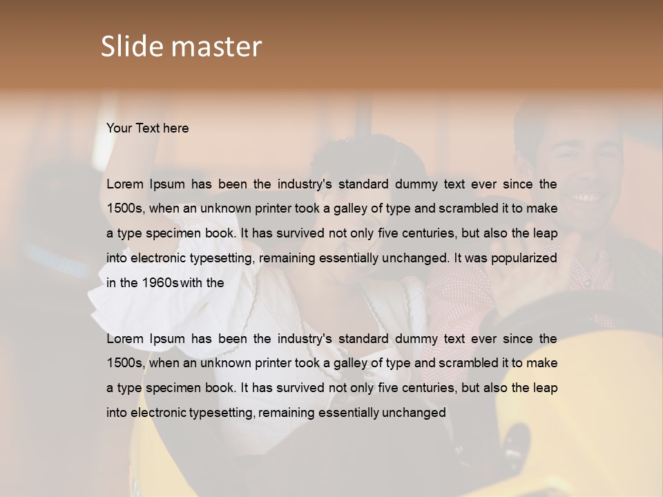 Guy Emotion Oktoberfest PowerPoint Template