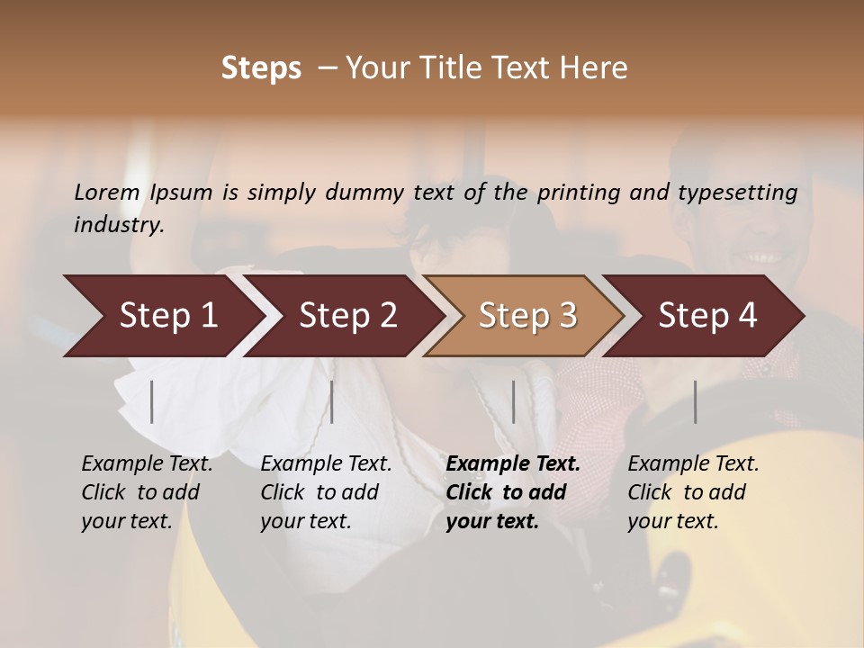 Guy Emotion Oktoberfest PowerPoint Template