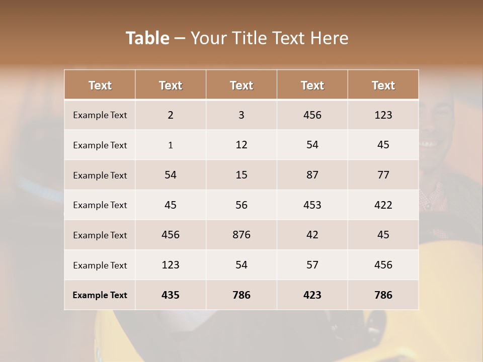 Guy Emotion Oktoberfest PowerPoint Template