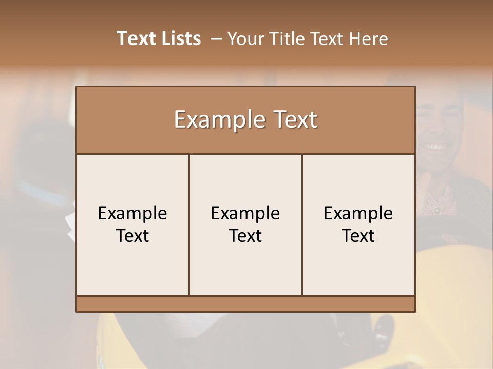 Guy Emotion Oktoberfest PowerPoint Template
