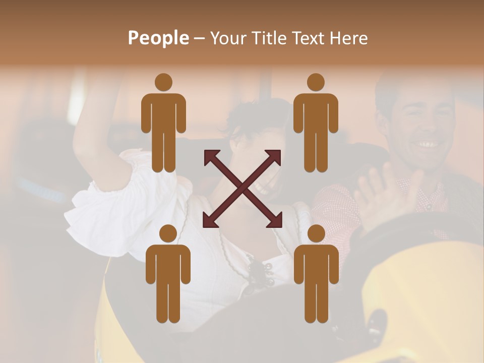 Guy Emotion Oktoberfest PowerPoint Template