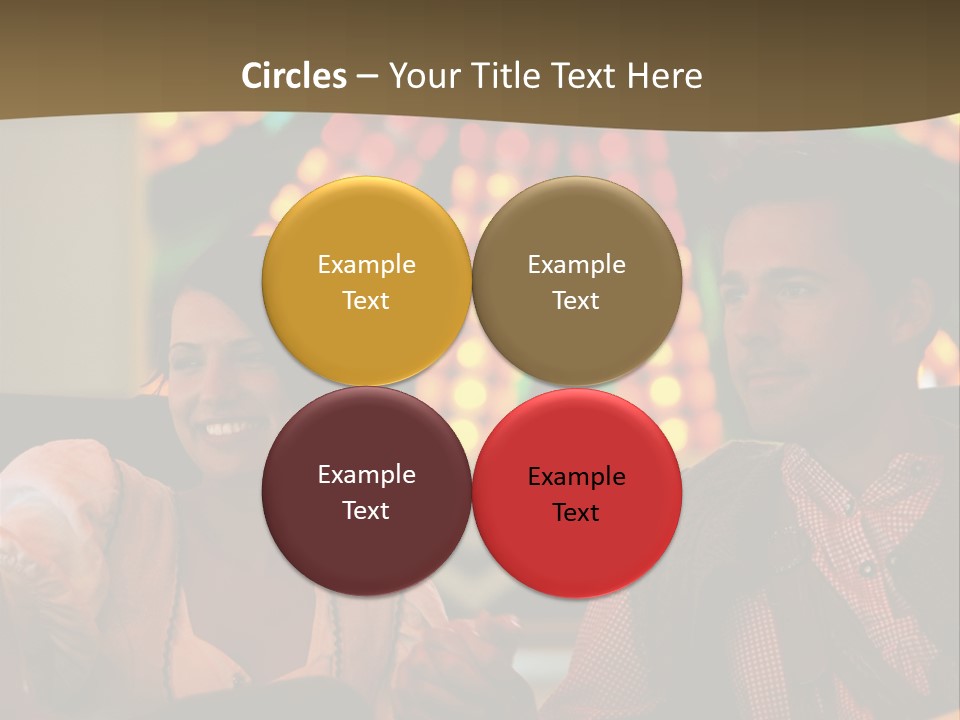 Amusement Park Ride Rides Men PowerPoint Template