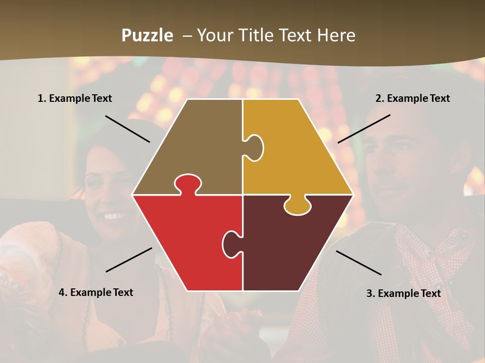 Amusement Park Ride Rides Men PowerPoint Template