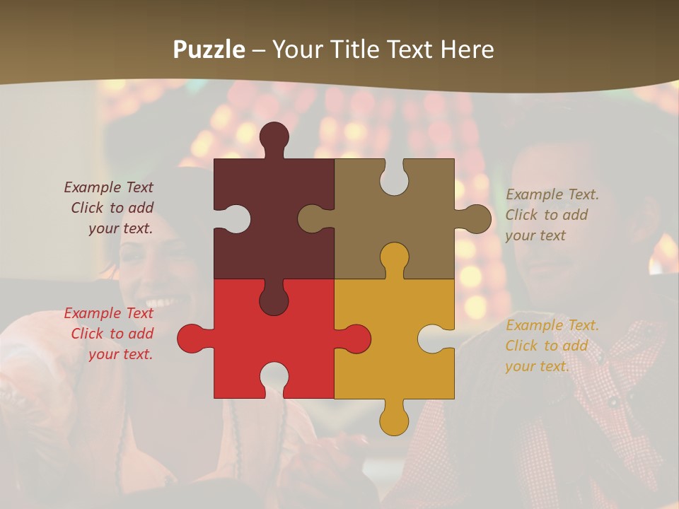 Amusement Park Ride Rides Men PowerPoint Template