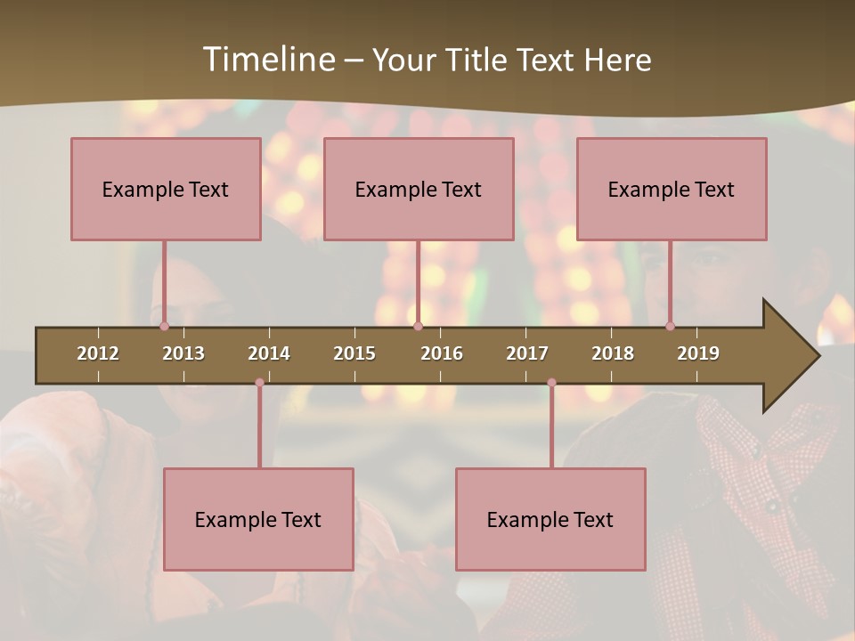 Amusement Park Ride Rides Men PowerPoint Template