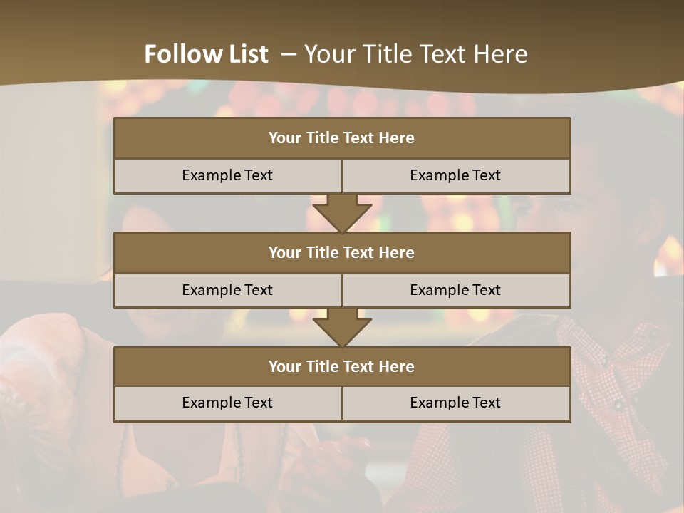 Amusement Park Ride Rides Men PowerPoint Template