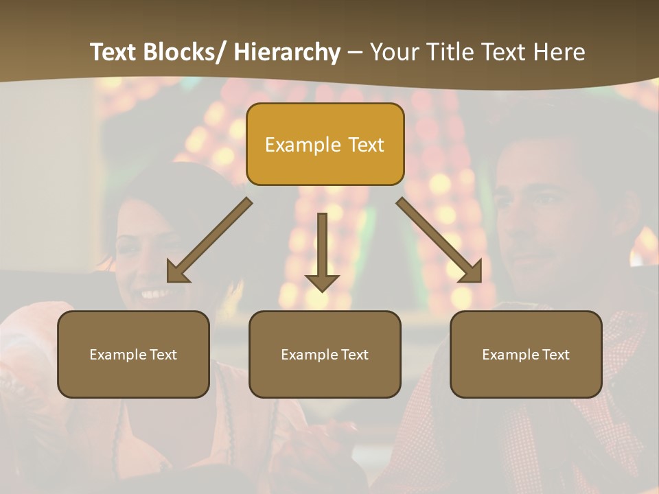 Amusement Park Ride Rides Men PowerPoint Template