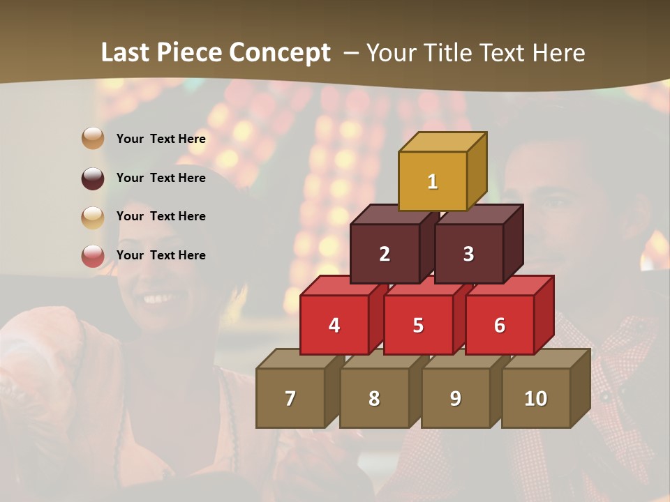 Amusement Park Ride Rides Men PowerPoint Template