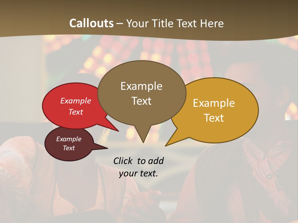 Amusement Park Ride Rides Men PowerPoint Template