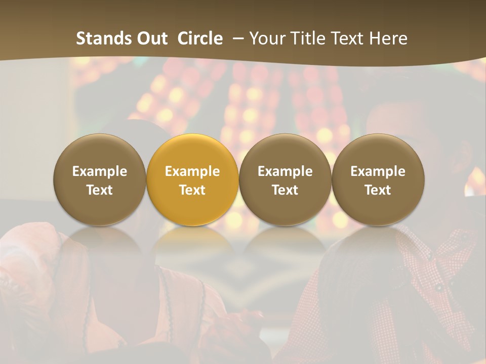 Amusement Park Ride Rides Men PowerPoint Template