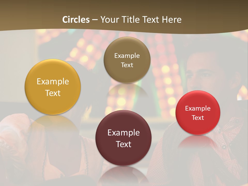 Amusement Park Ride Rides Men PowerPoint Template