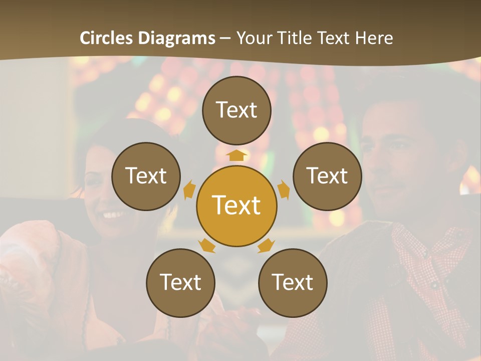 Amusement Park Ride Rides Men PowerPoint Template