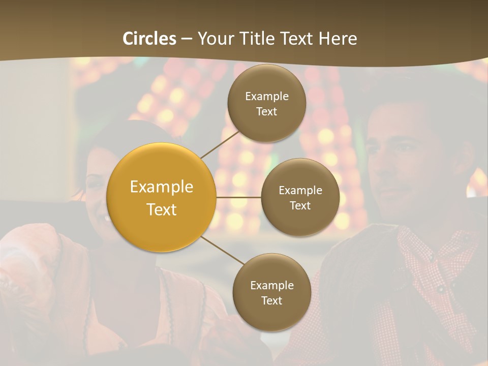 Amusement Park Ride Rides Men PowerPoint Template