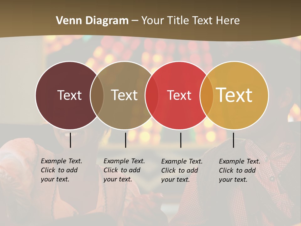 Amusement Park Ride Rides Men PowerPoint Template