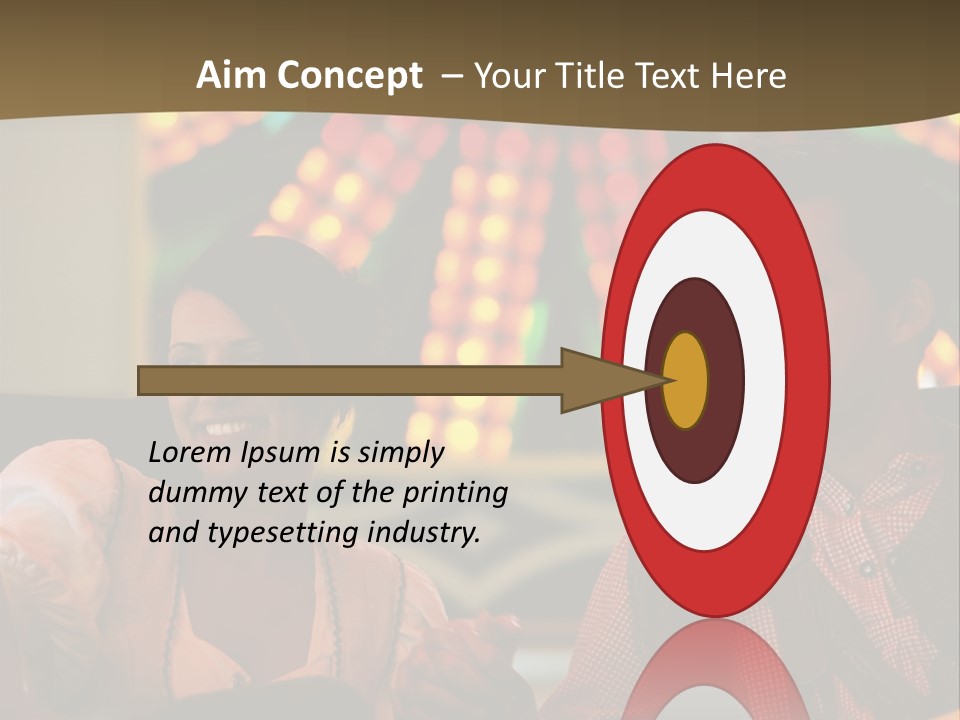 Amusement Park Ride Rides Men PowerPoint Template