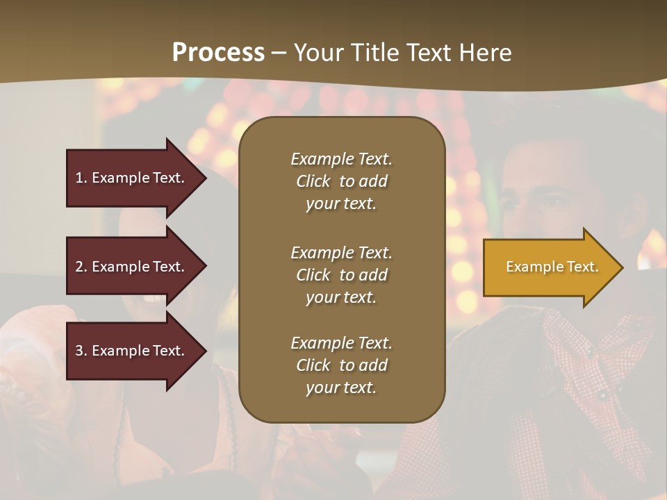 Amusement Park Ride Rides Men PowerPoint Template