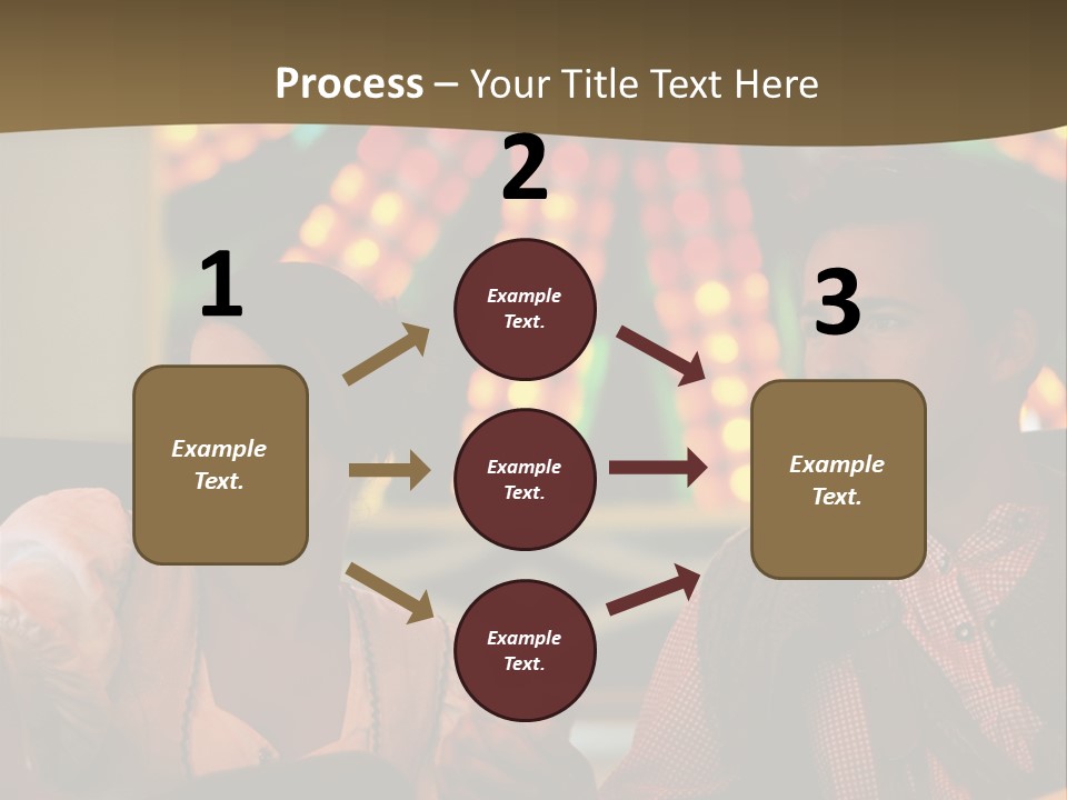 Amusement Park Ride Rides Men PowerPoint Template