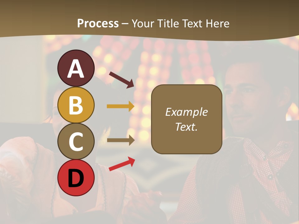 Amusement Park Ride Rides Men PowerPoint Template