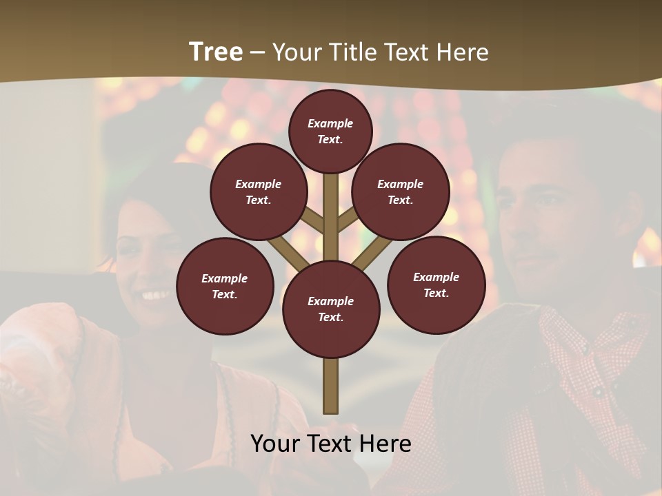 Amusement Park Ride Rides Men PowerPoint Template