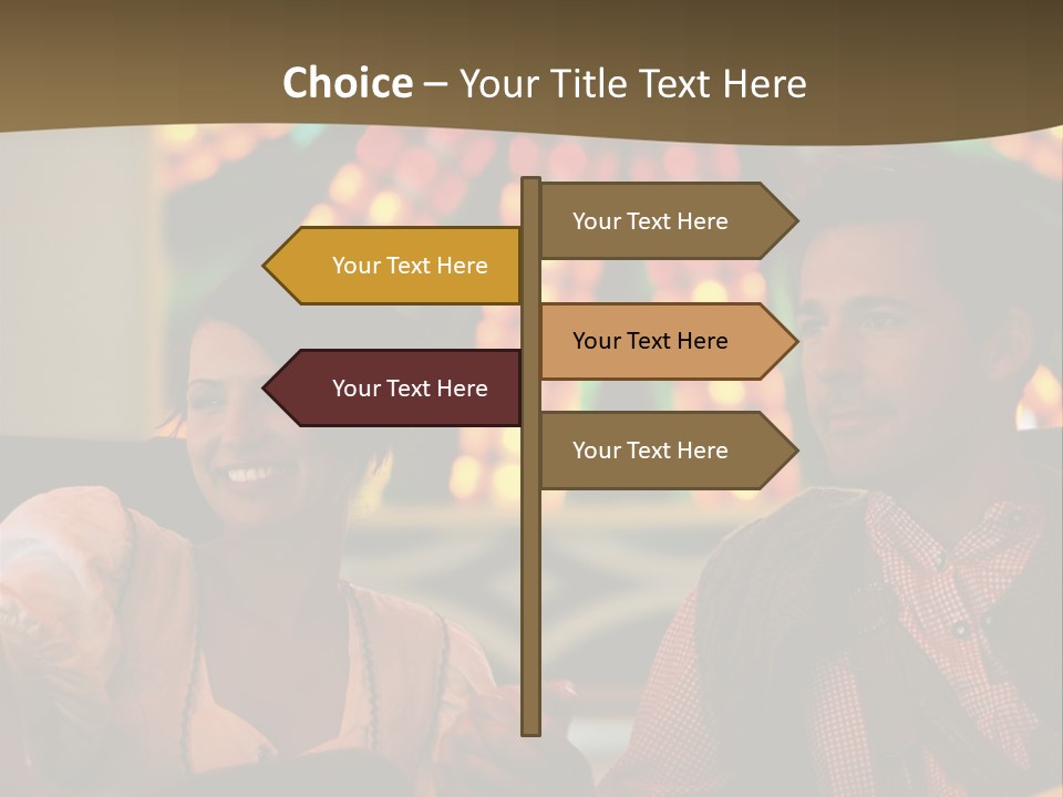 Amusement Park Ride Rides Men PowerPoint Template