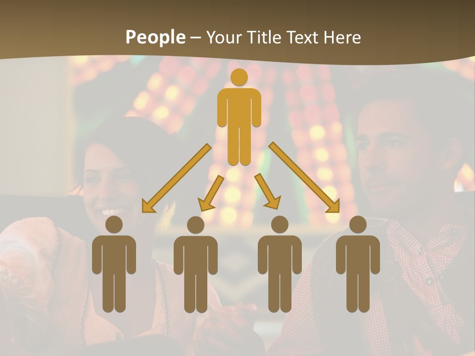 Amusement Park Ride Rides Men PowerPoint Template