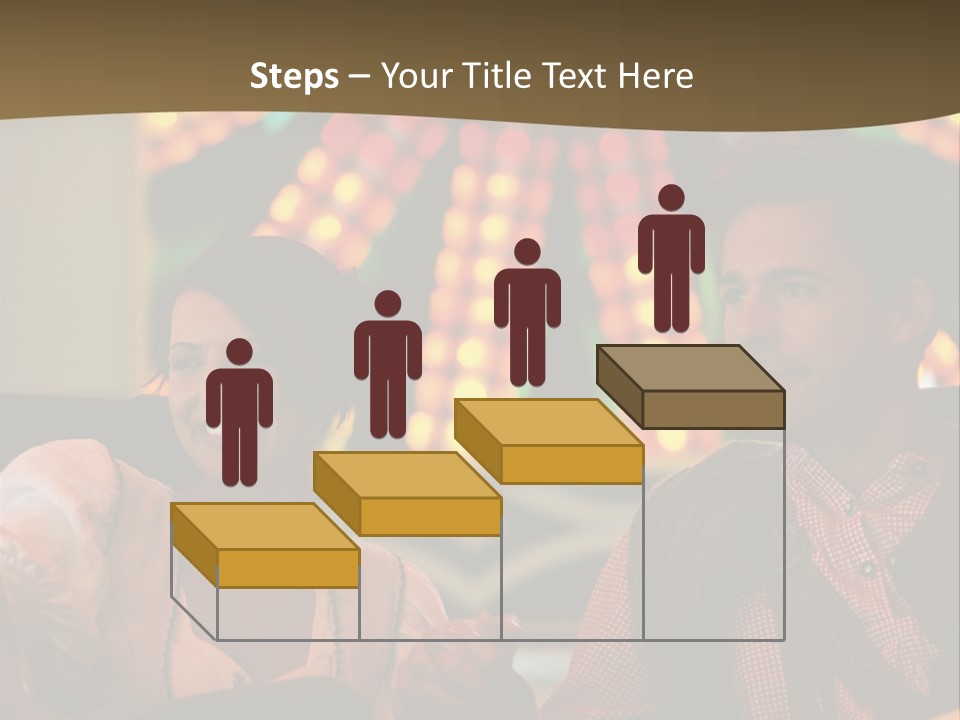 Amusement Park Ride Rides Men PowerPoint Template