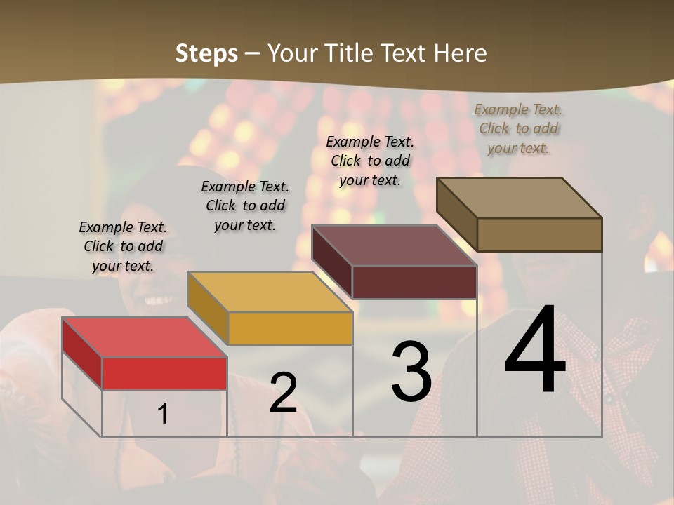 Amusement Park Ride Rides Men PowerPoint Template