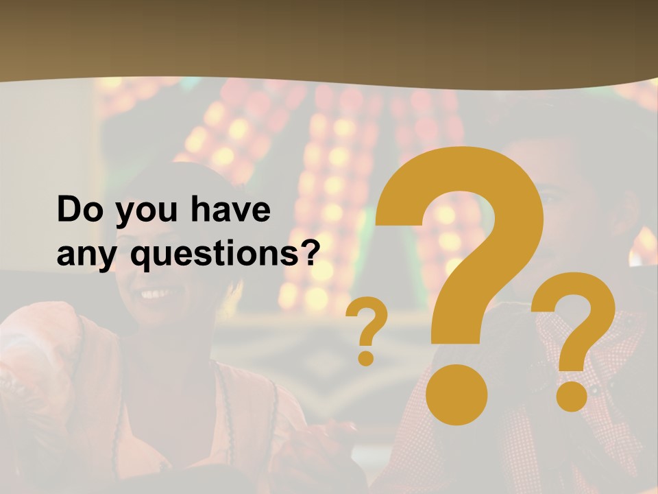 Amusement Park Ride Rides Men PowerPoint Template